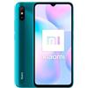 XIAOMI - Redmi 9A Verde 32 GB Dual Sim Display 6.53' HD+ Slot Micro SD Fotocamera 13 Mpx Android - SPEDIZIONE GRATUITA