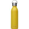 Qwetch - Borraccia Termica Active 1 L Giallo Curry - Bottiglia termica in Acciaio Inox 90% Riciclato - Mantiene freddo per 24 ore e caldo per 12 ore - Senza perdite & senza BPA - Con ansa ergonomica