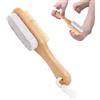 Generic Pulitore per piedi doccia - Pietra pomice per piedi | Spazzolino per piedi doccia morbido con doppia funzione, spazzola per piedi doccia, pietra pomice per piedi, rimozione della pelle secca, tacchi