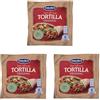 Santa Maria, Maxi Wrap Tortillas Morbide, Pane Basso non Lievitato a Base di Farina di Frumento, 371 g (Confezione da 3)