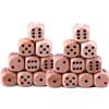 ZZHBOO Set di 20 Dadi da Gioco a 6 Facce Kit Dadi da Giardino Gioco da Esterno per Giocare, dadi da gioco dadi dadi 20mm