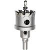 Meccion Seghe a Tazza in Carburo, Taglierina per Fori in Carburo TCT Heavy Duty per Lamiera di Acciaio Inossidabile, Metallo, Lega, Ferro, Legno (40mm)