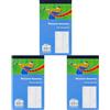EDIPRO - E5563C - Blocco ricevuta generica 50x2 autoricalcante f.to 9,9x17 (Confezione da 3)