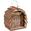 GARDIGO® Mangiatoia per Uccelli | Casetta in Legno per Uccelli da Appendere | Mangiatoie per Uccelli | Casetta Uccellini da Esterno | Richiamo per Uccelli | Decorazione Giardino