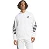 adidas Felpa Future Icons 3-Stripes Uomo Bianco