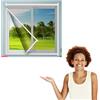 Generic 60 x 80 cm, rete per finestre, rete per schermi, vetroresina per finestre e porte per patio e finestre