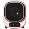 MVXBICIA Piccola asciugatrice 5 kg, condensatore portatile, da parete o da appoggio, mini asciugatrice centrifuga - Capacità di carico 0,8 kg (rosa)