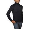 Bresci Donna maglia collo alto in mohair Bresci e Pink Memories blu autunno/inverno