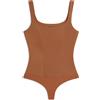 Freddy Body scollo quadrato in similpelle lucida