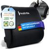 Healthfix® Cuscino lombare - Cuscino ergonomico per seduta ottimale | Universale per sedia da ufficio, auto e casa | Cuscino lombare in memory foam