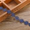 XCSJ 5 Yarde 2.5cm Nastro Di Fiori In Poliestere Passamaneria Decorativa Trim Nastro Fiore Applique Nastri Decorativi Tessuto Per Fascia Per Capelli, Abbigliamento, Decorazioni (Tutti i blu scuro)
