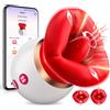 SuperLove 3in1 Sucking, Licking & Rotating Tongue Vibrator