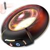 SuperLove Heating & Vibrating Strong Cock Ring Black