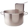 PENTOLE AGNELLI Casseruola alta + 4 spicchi Ø cm 40x25h inox 18/10