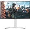 LG 27UP650P-W Monitor PC 68,6 cm (27") 3840 x 2160 Pixel 4K Ultra HD LED Bianco [27UP650P-W.AEU]