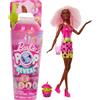 Barbie - Pop Reveal Serie Bubble Tea, bambola alla moda Berry Bliss profumata con cucciolo e 8 accessori a sorpresa con effetto cambia colore, giocattolo per bambini, 3+ anni, HTJ20