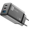 Cellularline Alimentatore da rete Cellularline Multipower micro Usb-C 65W/Nero