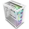 NZXT H9 Elite Case per PC gaming mid-tower ATX a doppia camera, Include 3 ventole F120 RGB Duo da 120 mm con controller, Pannello frontale, superiore e laterale in vetro, Bianco, CM-H91EW-01