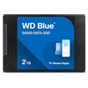 Western Digital WD Blue SA510, 2 TB, 2.5 SATA SSD, fino a 560 MB/s, Include Acronis True Image per Western Digital, clonazione e migrazione del disco, backup completo e ripristino rapido, protezione da ransomware