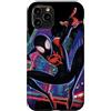 Marvel Spider-Man nella città di Spider-Verse Miles Morales Custodia per iPhone 11 Pro