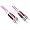 Link LKSTST4505 Cavo Fibra Ottica ST A ST MULTIMODE Duplex OM4 50/125 MT.5