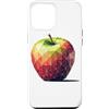 Laroli Aesthetic Art Custodia per iPhone 15 Plus Geometric Art Mela Mele