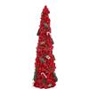 EDG Candela 33 Cm Stellanatale Cono Rossa