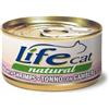 Life Cat Natural Tonno con Gamberetti - 85 gr