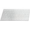 Alberts 836658 piastra forata, argento