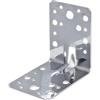Alberts 820015 - Connettore ad angolo per carichi pesanti, colore: Argento