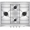 SMEG S264X2 Piano cottura 60cm Inox Comandi Frontali Estetica Selezione