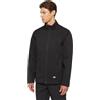 Dickies Uomo, Giacca softshell con zip integrale, Nero, XL