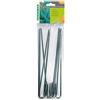 Verdemax Picchetti fissatelo in acciaio 10 pz