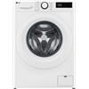 LG D2R3S08NSWW Lavasciuga slim 8/5kg AI DD, Classe E, 1200 giri, AI Wash, Vapore