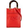 Fendi Pre-Owned - Borsa tote Mini Sunshine Shopper Mini 2010-2023 - Donna - pelle di vitello - Taglia unica - Rosso