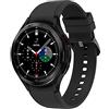 Samsung Galaxy Watch4 Classic 46mm SmartWatch Acciaio Inox, Ghiera Rotante, Monitoraggio Benessere, Fitness Tracker, 2021, Nero [Versione Italiana]