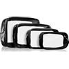 Notino Travel Collection Clear Organizer Set 4 pz