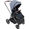 CHICCO MYSA - Passeggino Leggero Pieghevole da 0+M fino a 4 Anni (22 Kg) Schienale Reclinabile compatibile con Navicella light Mysa e Seggiolini Auto colore royal blue