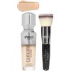 BPerfect Fondotinta Chroma Cover (30 ml) e pennello kabuki