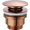 IMEX Rubinetteria IMEX - Piletta click clack ORO ROSA - VCC016