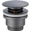 IMEX Rubinetteria IMEX - Piletta click clack GRIGIO - VCC017