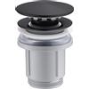 IMEX Rubinetteria IMEX - Piletta click clack NERO - VCC019