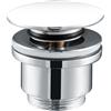 IMEX Rubinetteria IMEX - Piletta click clack CROMO/BIANCO LUCIDO - VCC003