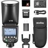 Godox V1 V1Pro S Flash Kit per fotocamera Sony TTL Speedlight, 2.4G Wireless, HSS 1/8000s, Sub Flash staccabile SU-1 per fotocamere Sony