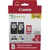 CANON MULTIPACK ORIGINALE CANON PG-540L NERO + CL-541XL COLORE + CARTA FOTOGRAFICA - CANON - 5224B012