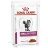 *Royal Canin Diet Renal Cat 12X85Gr Pollo Bustine Minsan 934736683