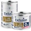 *Exclusion EXCLUSION URINARY DIET PER CANI ALL BREED CON MAIALE E SORGO BARATTOLO 200 G