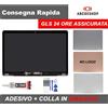 per apple LCD DISPLAY RETINA ASSEMBLATO PER MACBOOK AIR 13 (2020) A2179 SCHERMO SENZA LOGO