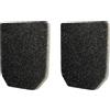 AEG AEFKW2 - Set di 2 filtri pre-motore lavabili, pulizia semplice, sostituzione regolare del filtro, potenza di aspirazione migliorata, su misura, per QX6, QX7, QX8-2, colore: Nero