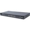 Intellinet Intellinet 561198 switch di rete Gestito L2+ Gigabit Ethernet (10/100/1000) Supporto Power over Ethernet (PoE) 1U Nero 561198